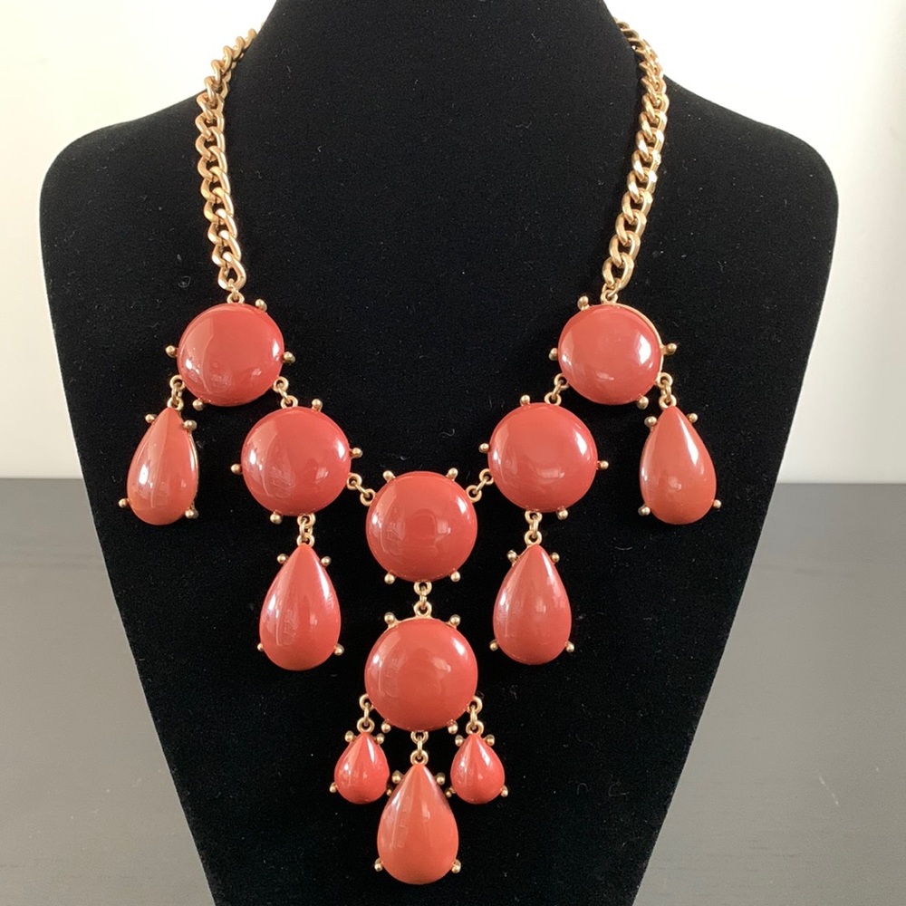Charming Charlie Brown statement necklace